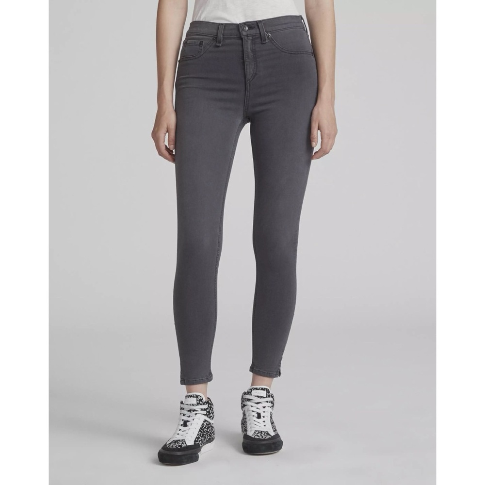Rag & Bone High Rise Ankle Skinny Jeans